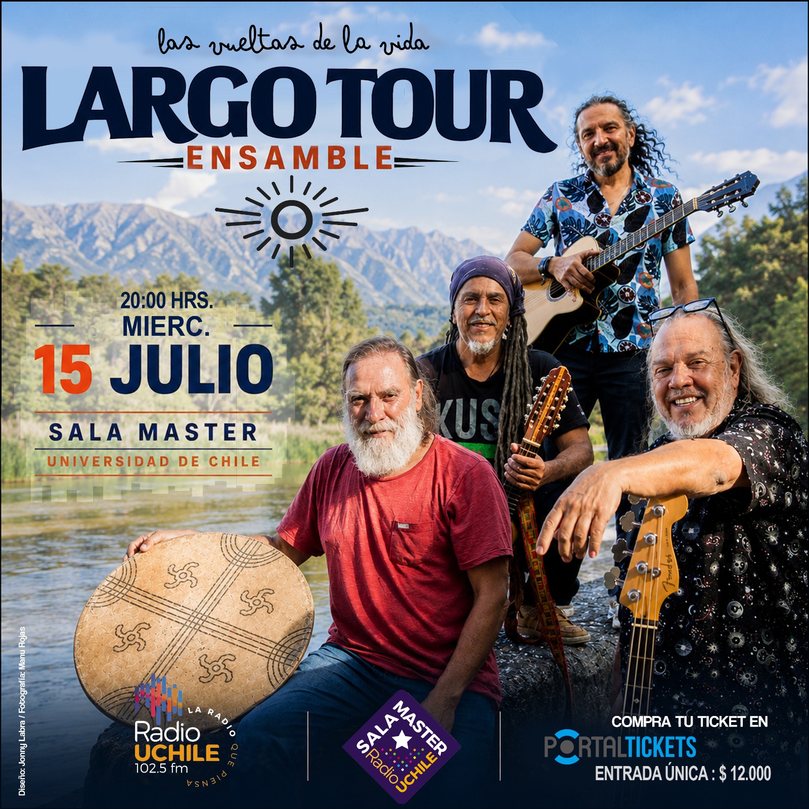 Largo Tour Ensamble: Ex Sol y Lluvia lanzan nuevo proyecto